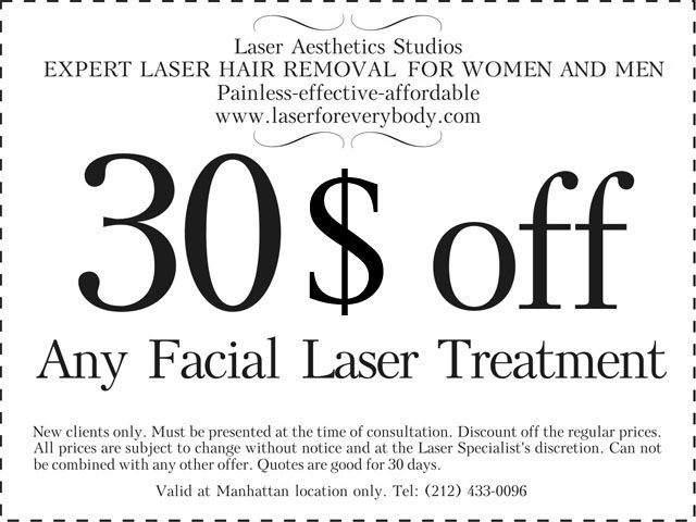 $30 OFF Any Facial Laser Treatment